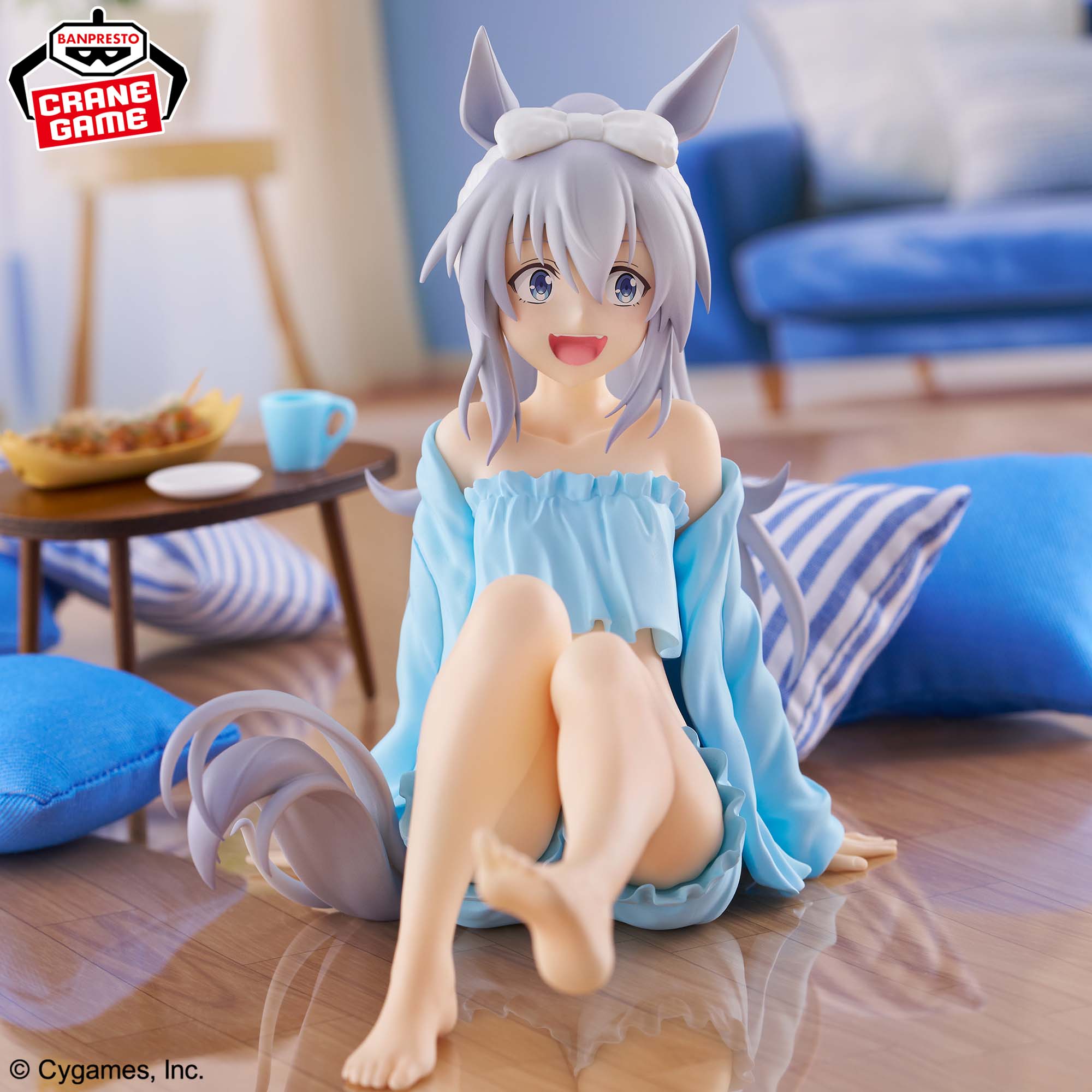 Anime Umamusume Cinderella Gray Relax Time Tamamo Cross Figure