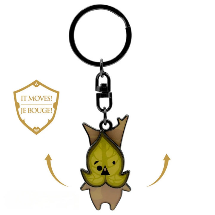 The Legend of Zelda Moving Keychain Korok Metal Keychain