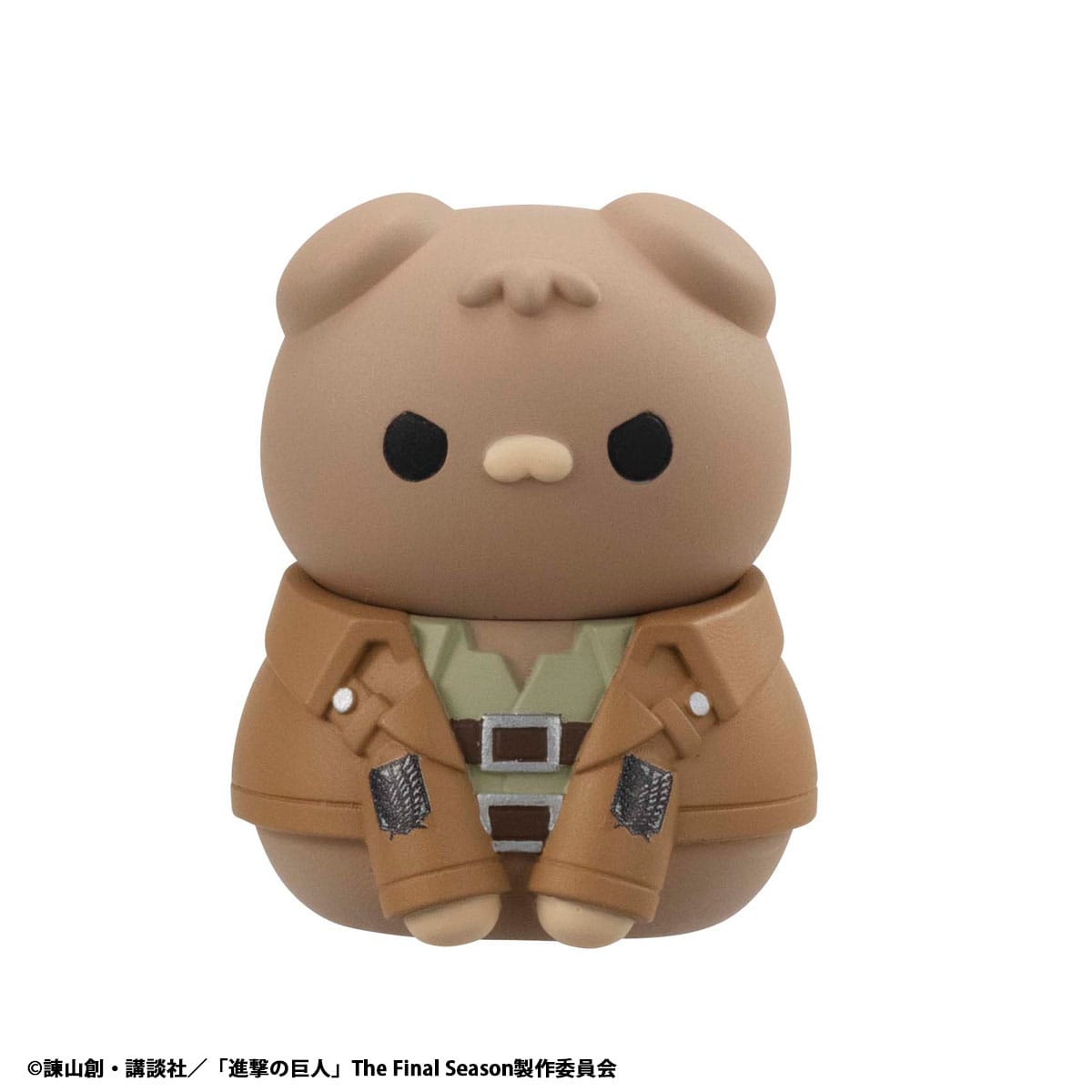 Attack on Titan Mega Cat Project Attack on Tinyan Trading Figures Gathering Scout Regiment danyan! 3 cm
