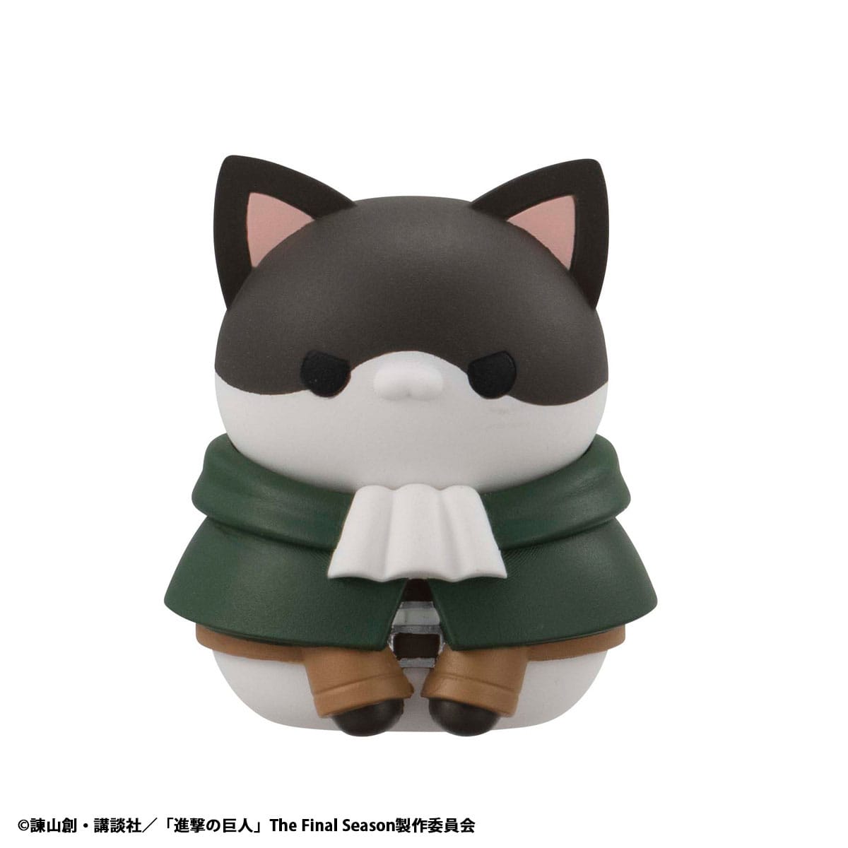 Attack on Titan Mega Cat Project Attack on Tinyan Trading Figures Gathering Scout Regiment danyan! 3 cm