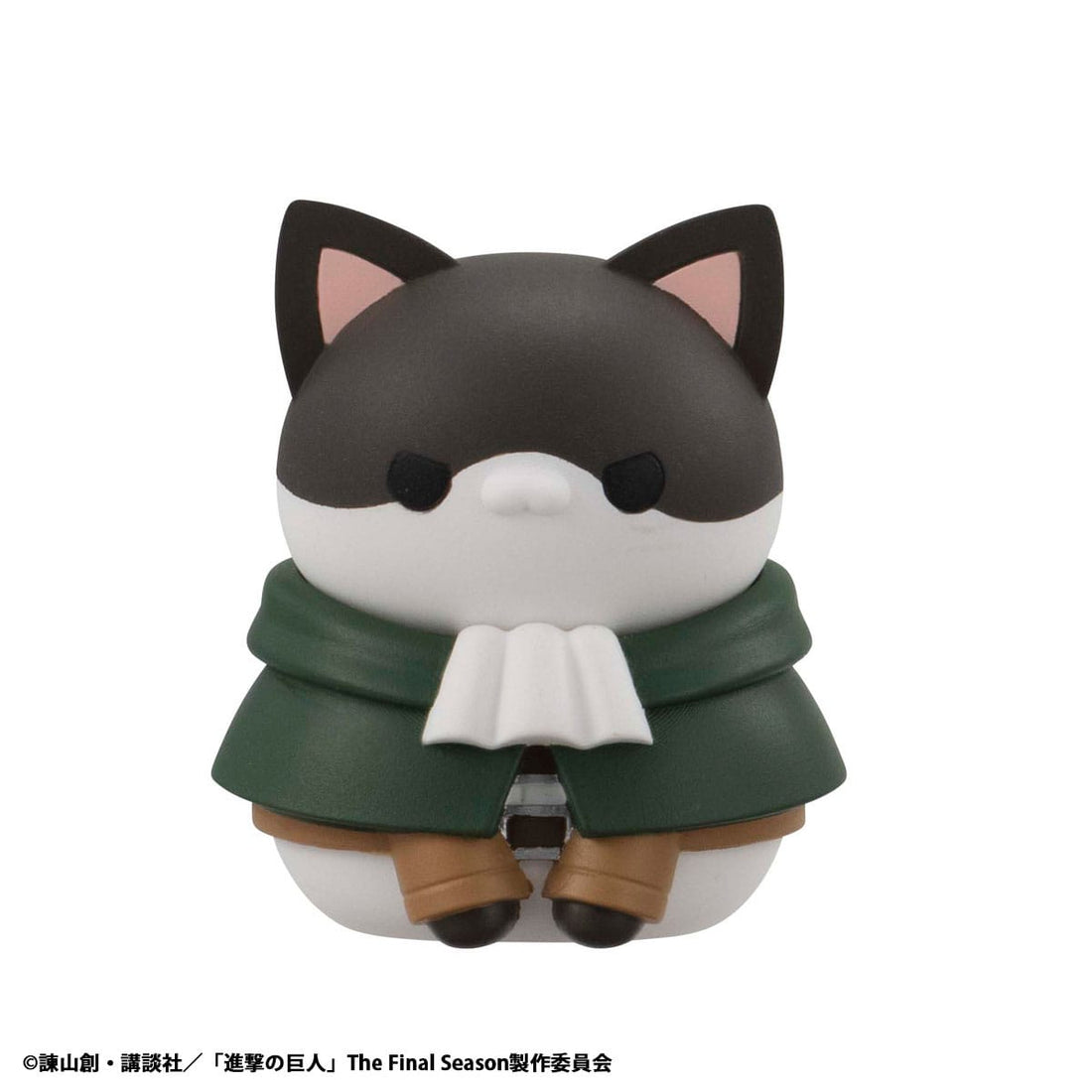 Attack on Titan Mega Cat Project Attack on Tinyan Trading Figures Gathering Scout Regiment danyan! 3 cm