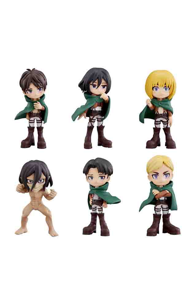 Attack on Titan Trading Figures -Pack Attack on Titan 9 cm