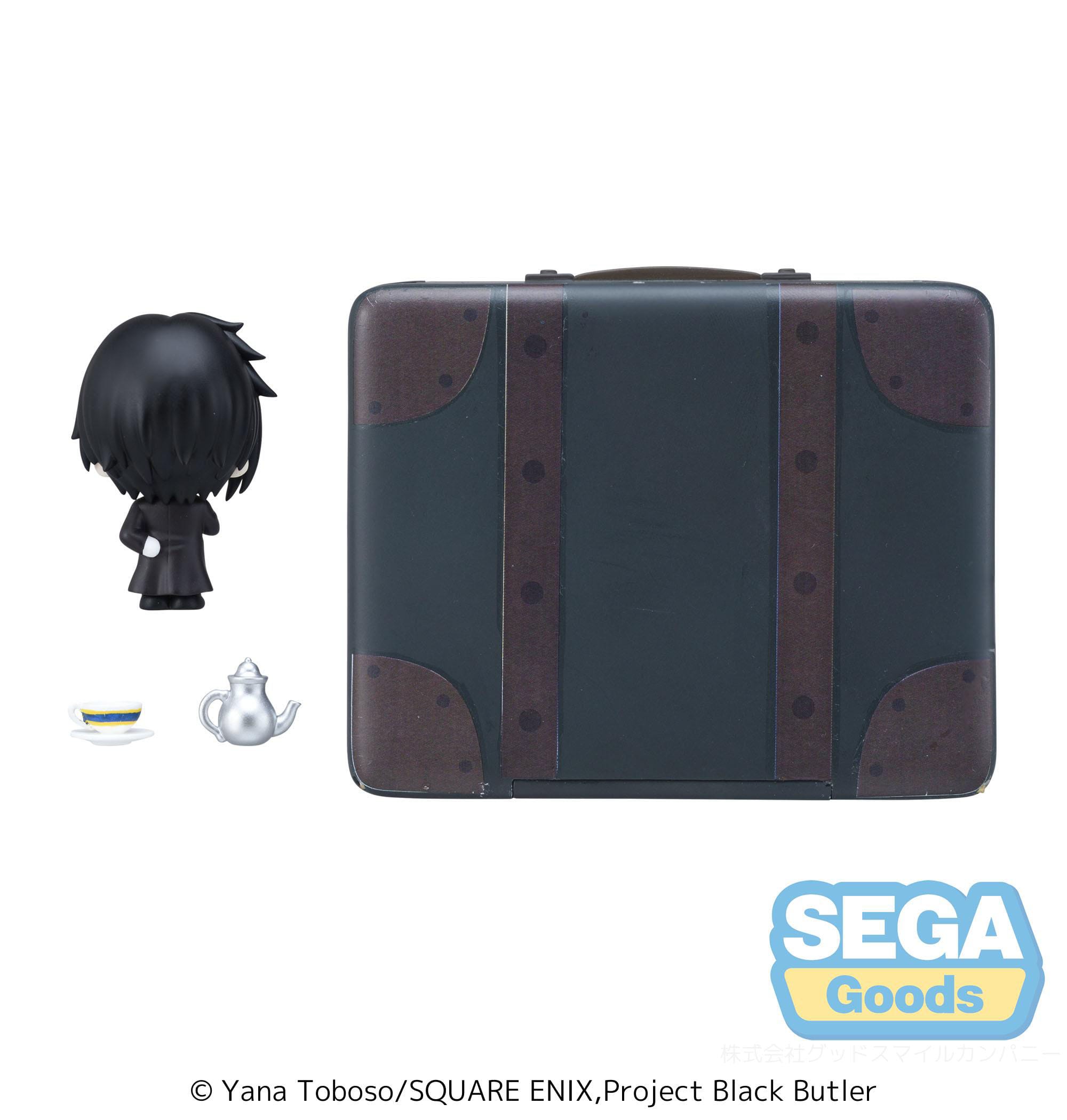 Black Butler: Boarding School Arc Petite World Memories Mini Figure Sebastian Michaelis (EX) 8 cm