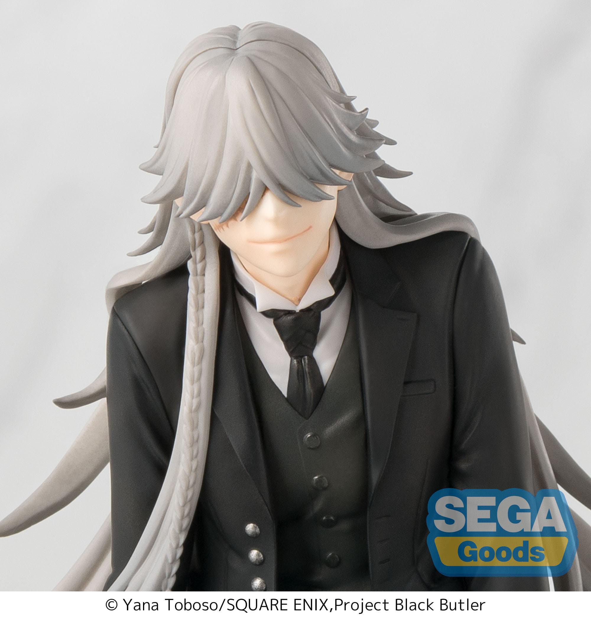Black Butler: Boarding School Arc PM Perching PVC Statue Undertaker 13 cm