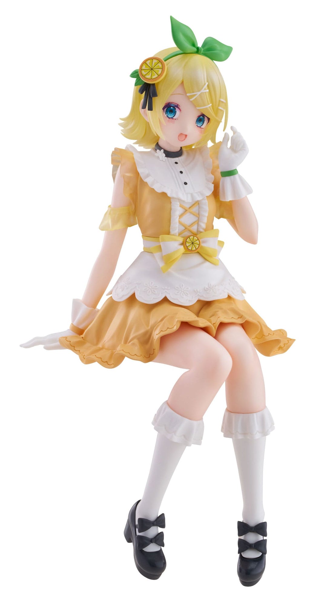 Character Vocal Series 02: Kagamine Rin/Len Noodle Stopper PVC Statue Kagamine Rin Citrus Ver. 14 cm