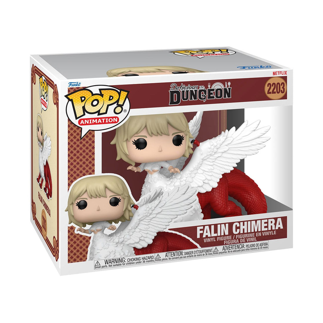 Delicious In Dungeon Super Sized POP! Animation Vinyl Figure Falin Chimera 15 cm