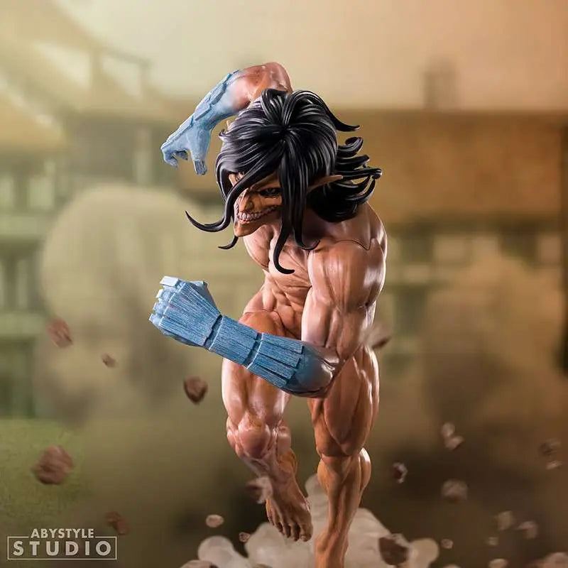 Attack On Titan Eren Titan Form 1/10 Super Figure Collection Statue