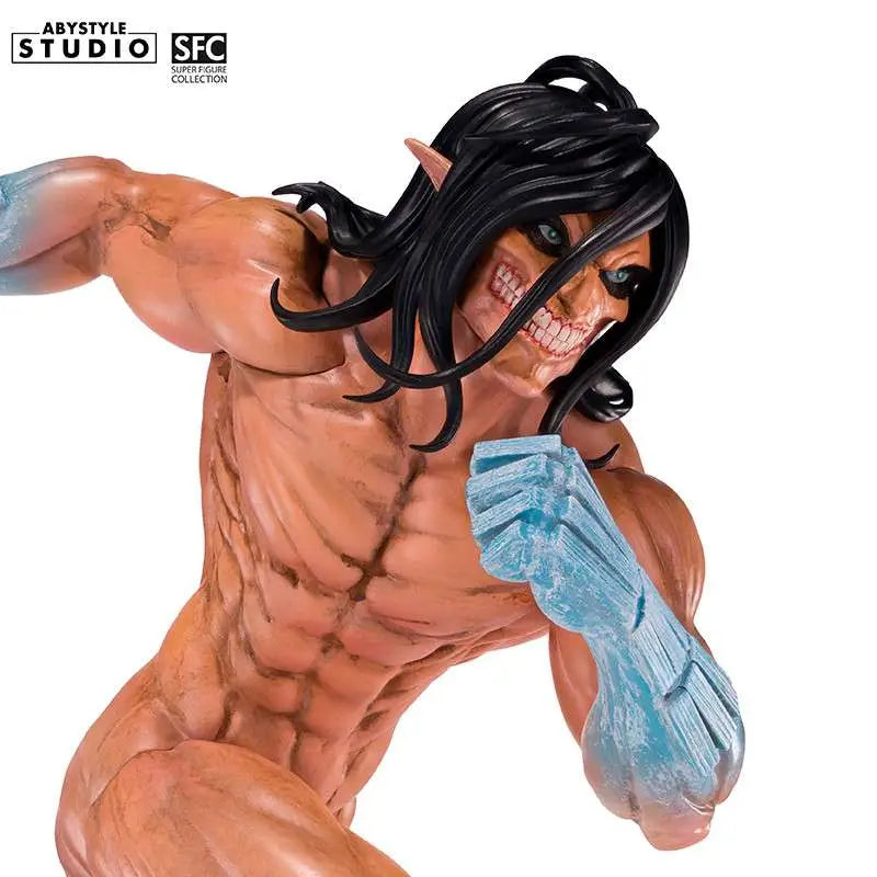 Attack On Titan Eren Titan Form 1/10 Super Figure Collection Statue