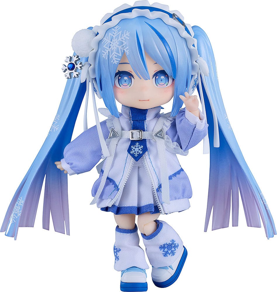 Character Vocal Series 01: Hatsune Miku Nendoroid Doll Action Figure Snow Miku: Yukiiro Pop Ver. 14 cm