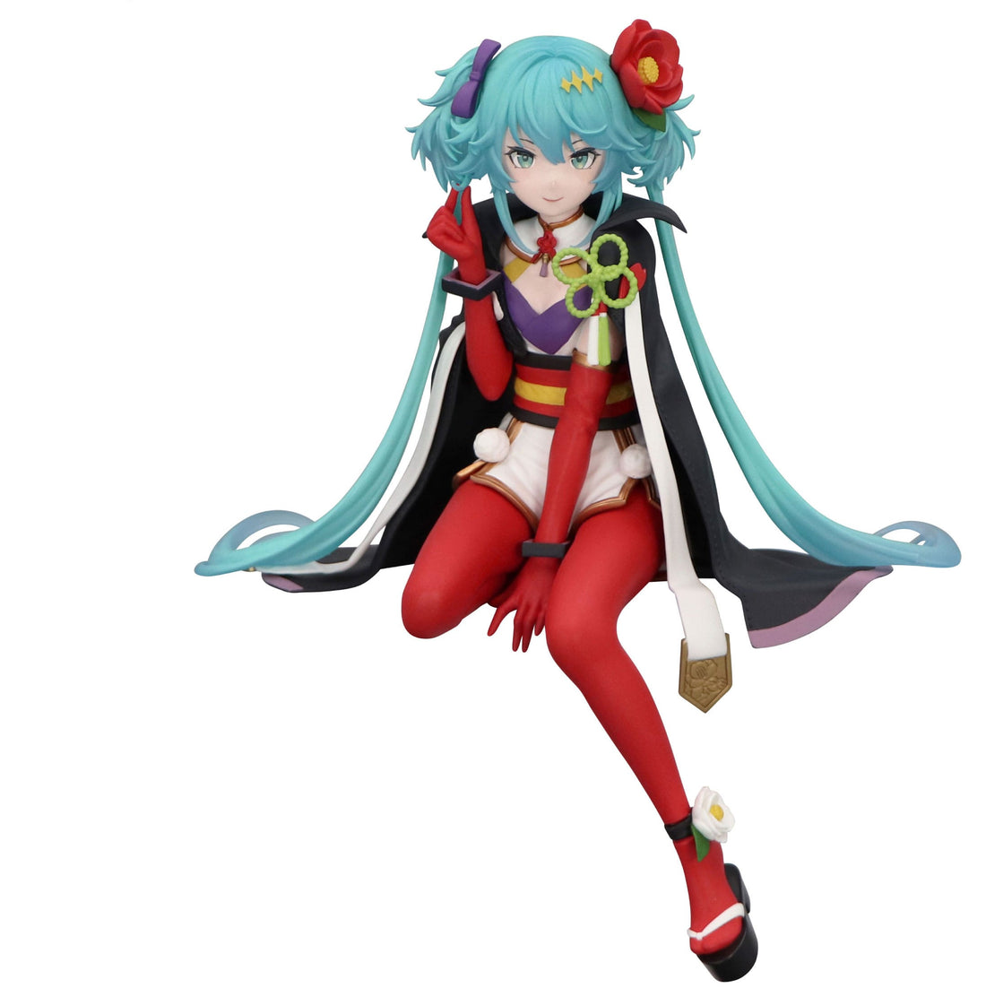 Hatsune Miku Noodle Stopper PVC Statue Flower Fairy Camellia 15 cm