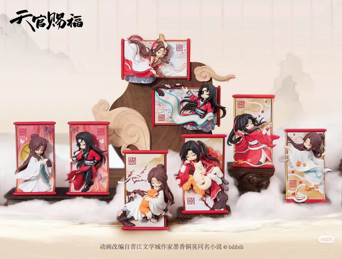 Heaven Official's Blessing Mini Figures Gong Fu Jing Juan Series 13 cm Blind Box