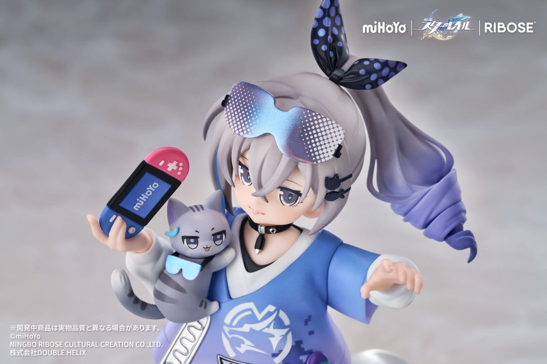 Honkai: Star Rail Rise Up Little Cat Series PVC Statue Silver Wolf Ver. 19 cm
