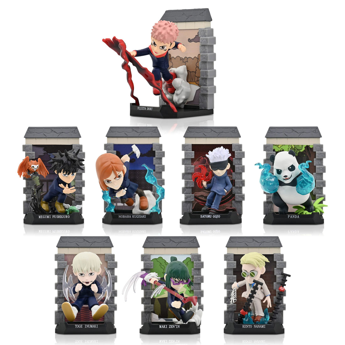 Jujutsu Kaisen Mystery Capsules Mini Figures Cursed 10 cm