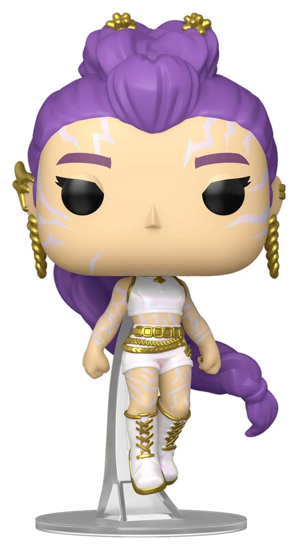 KPop Demon Hunters POP! Animation Vinyl Figures Rumi with Chase (Glow) 9 cm