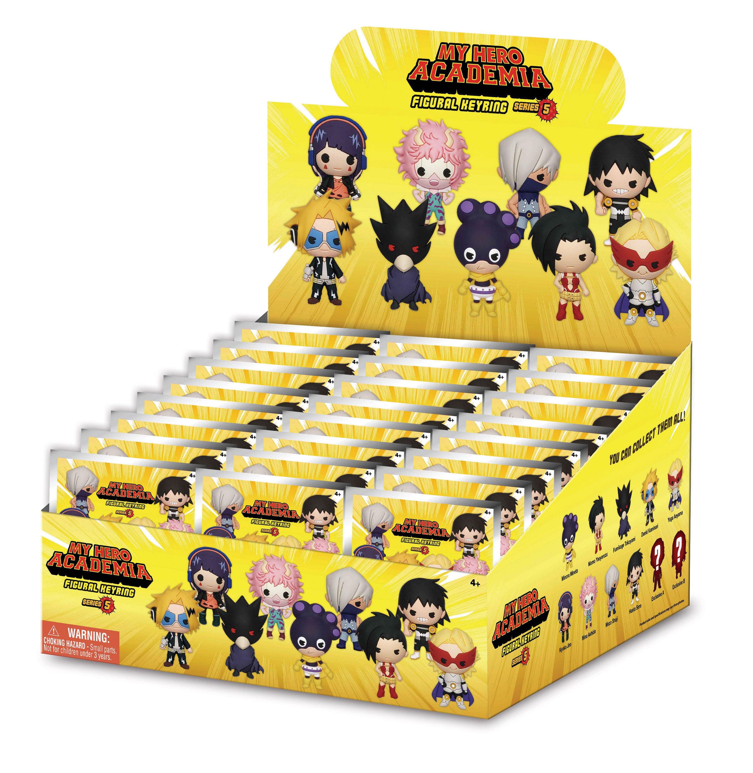 My Hero Academia 3D Foam Bag Clips Series 5