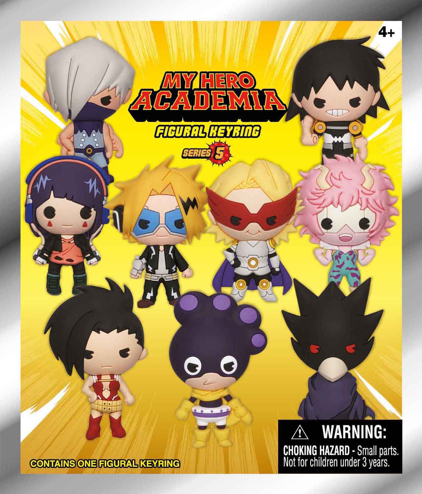 My Hero Academia 3D Foam Bag Clips Series 5