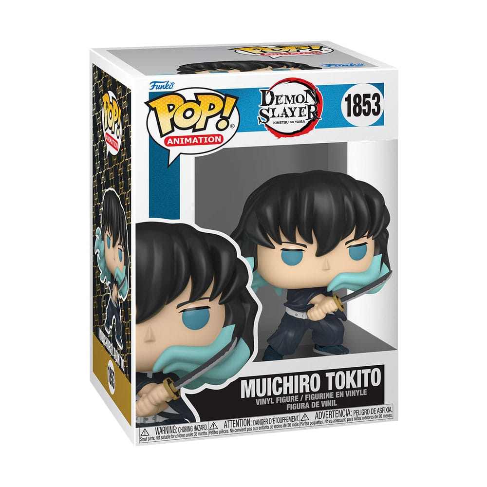 Demon Slayer: Kimetsu no Yaiba POP! Animation Vinyl Figure Muichiro (Attack) 9 cm