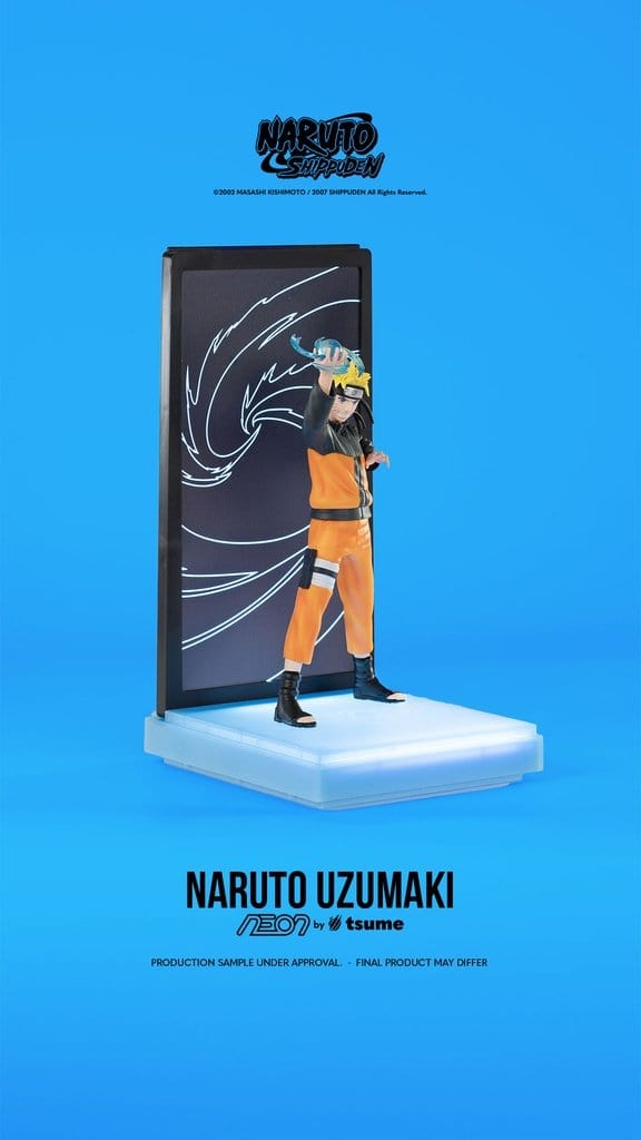 Naruto Neon Figure 1/9 Naruto Uzumaki 25 cm