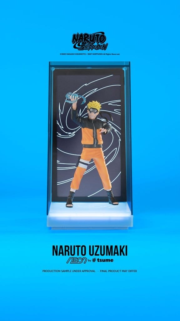 Naruto Neon Figure 1/9 Naruto Uzumaki 25 cm