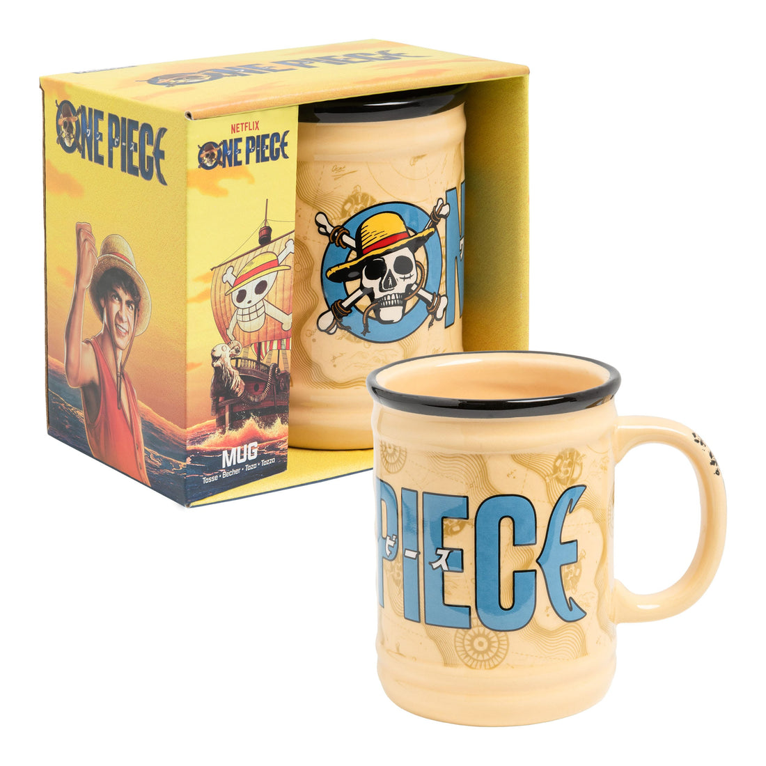 One Piece Shaped Mug Jolly Roger