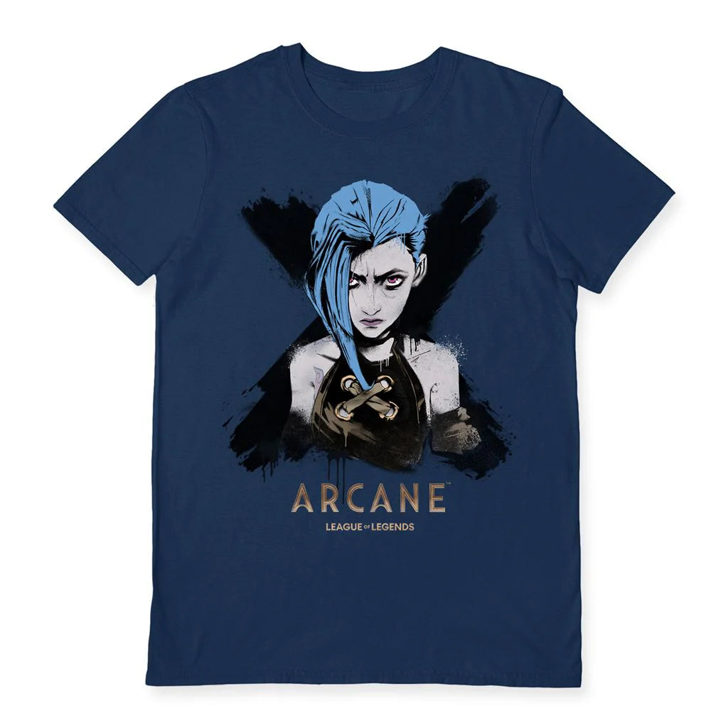 Arcane (Jinx Chair) Black Unisex Short Sleeve T-Shirt