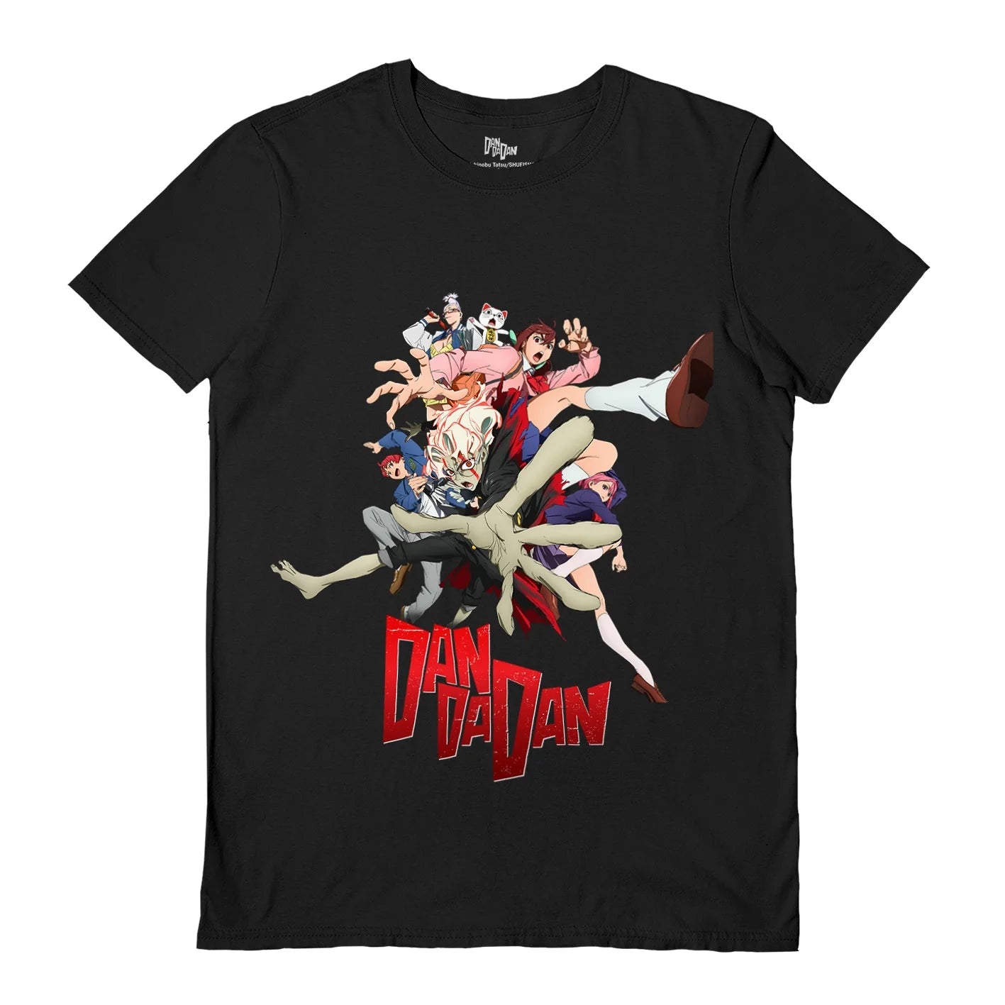 DAN DA DAN (GROUP) BLACK UNISEX T-SHIRT