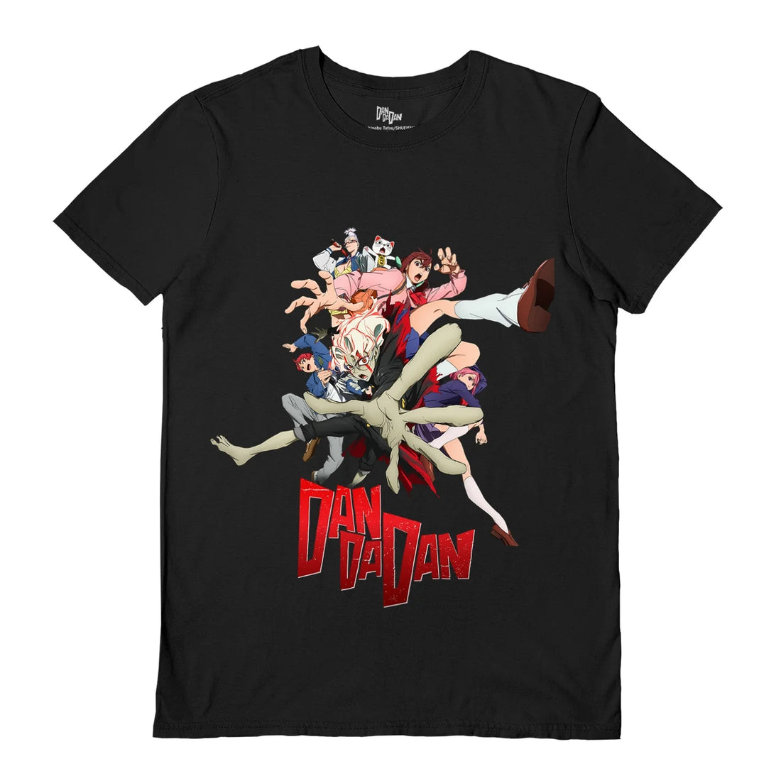 DAN DA DAN (GROUP) BLACK UNISEX T-SHIRT