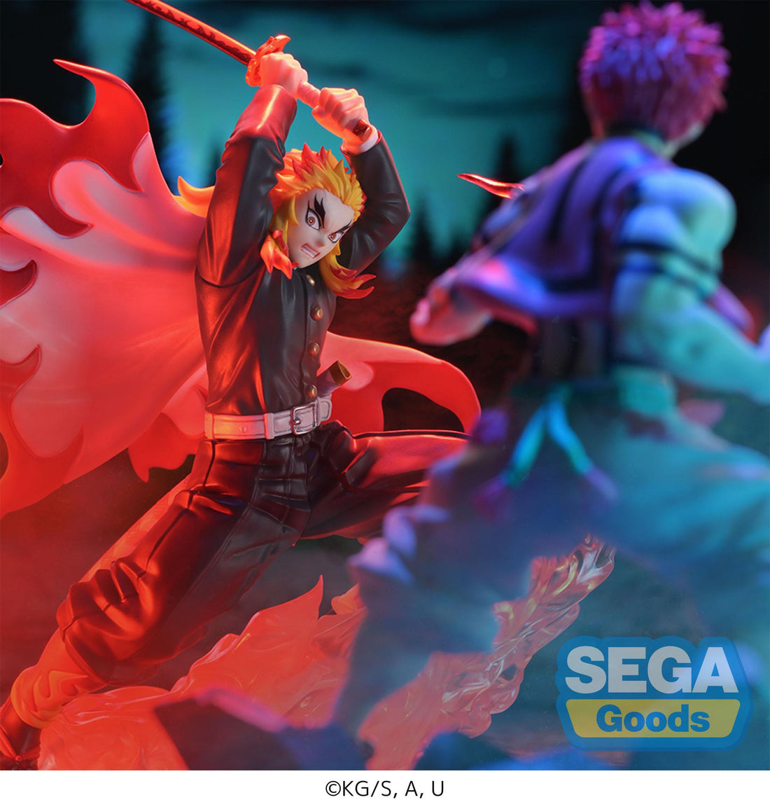 Demon Slayer: Kimetsu no Yaiba Xross Link Anime PVC Statue Kyojuro Rengoku 15 cm