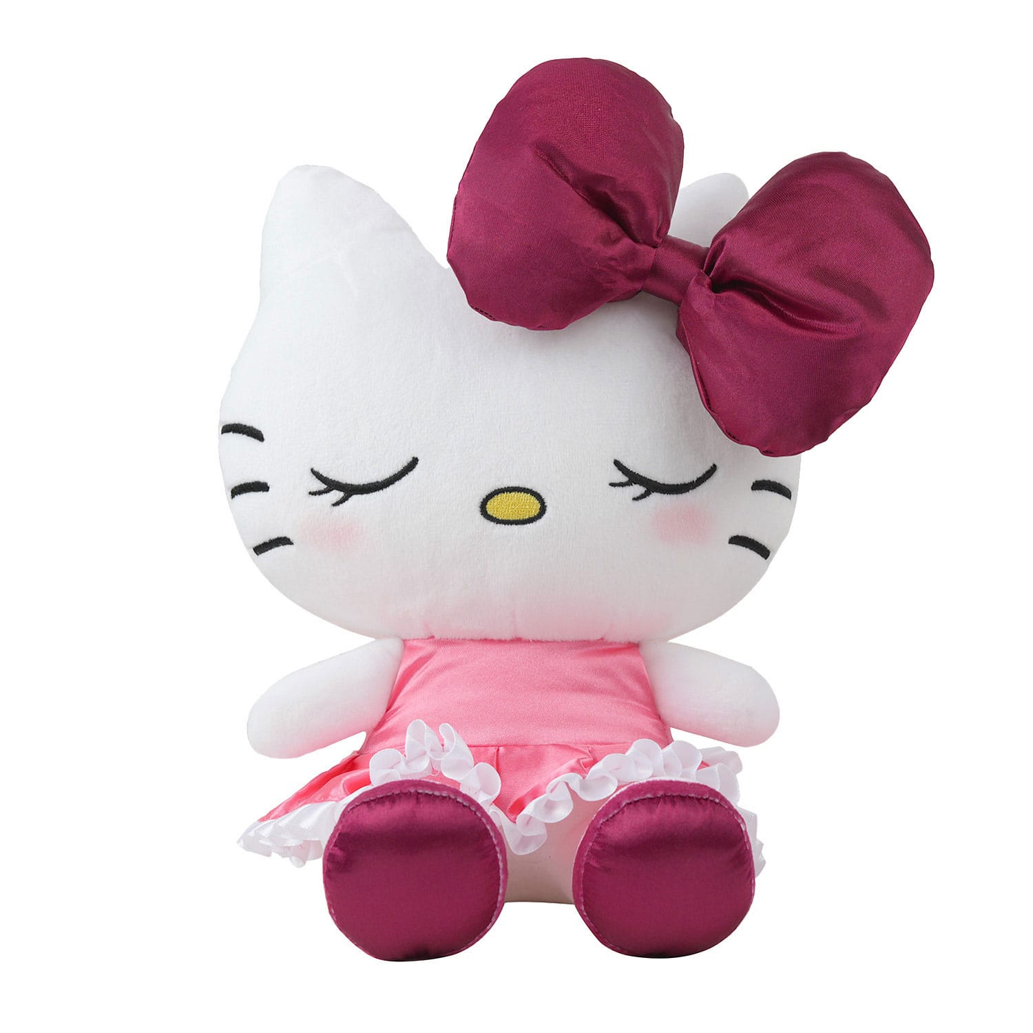 Sanrio Plush Figure Hello Kitty Red Velvet Dress L 22 cm