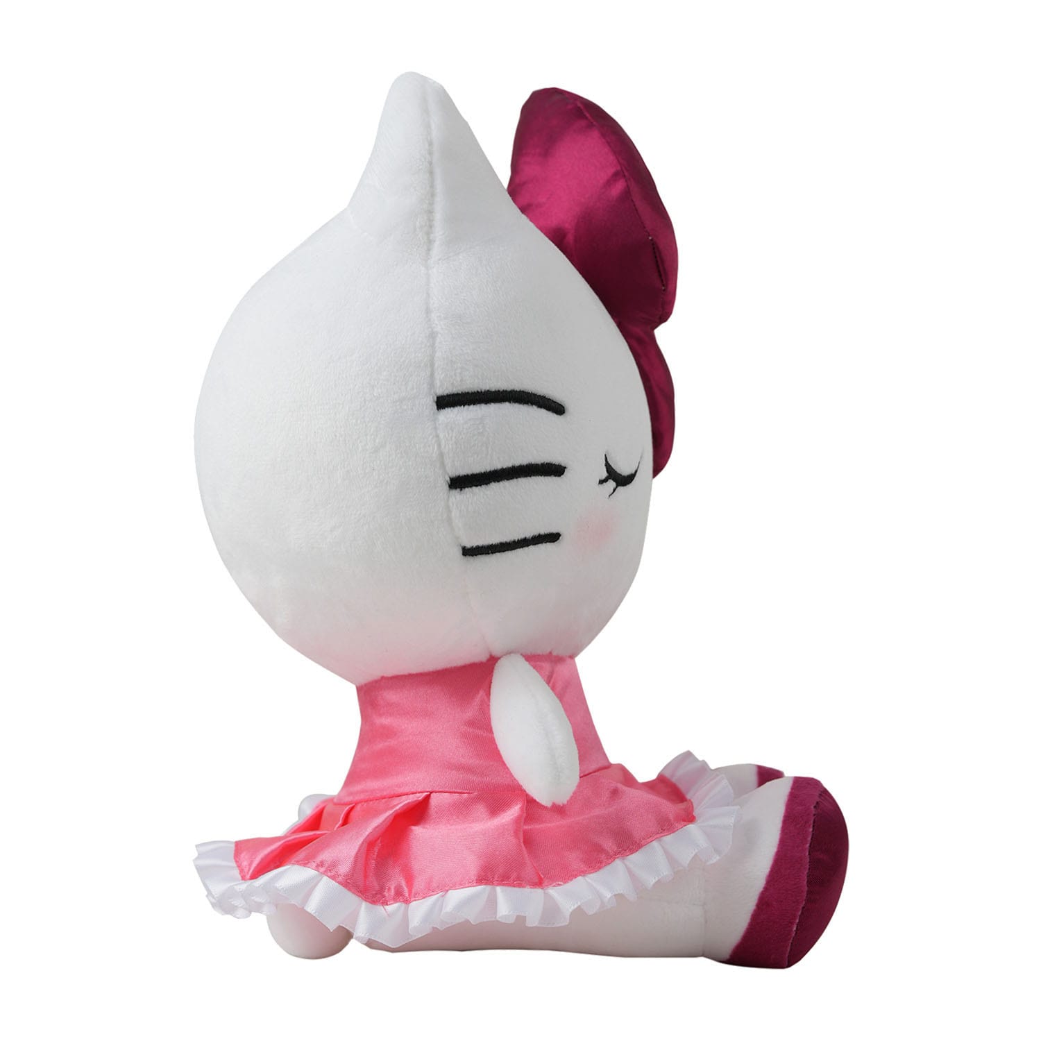 Sanrio Plush Figure Hello Kitty Red Velvet Dress L 22 cm