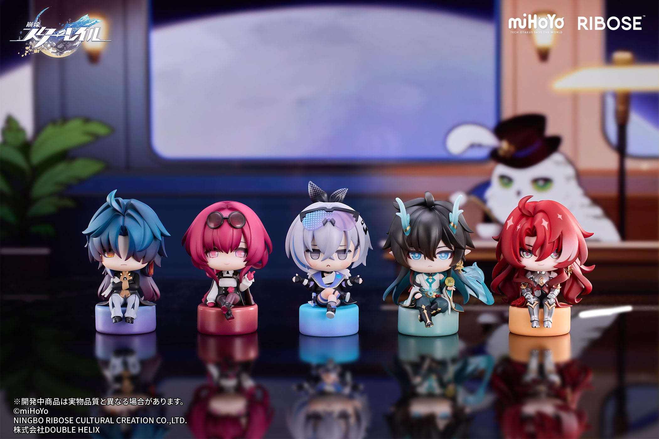 Honkai: Star Rail Owlbert´s Studio Chibi Figur Vol. 01 Silver Wolf 8 cm