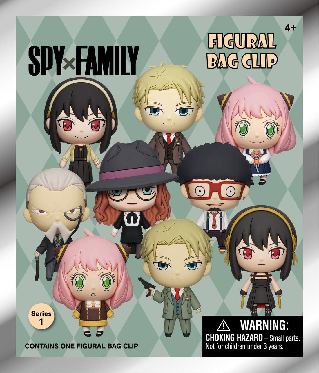 Hunter x Hunter 3D Foam Bag Clips Series 1