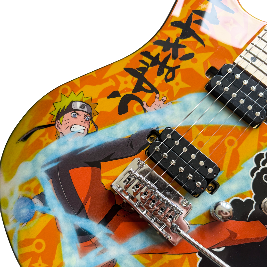 Naruto Shippuden Rasengan Electric Guitar & Gig Bag