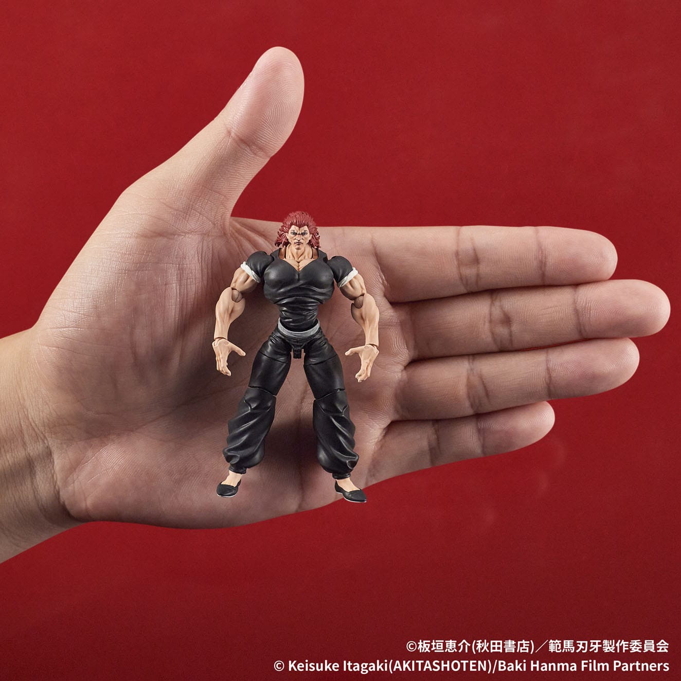 Baki Hanma Digaction Action Figure Yujiro Hanma 7 cm