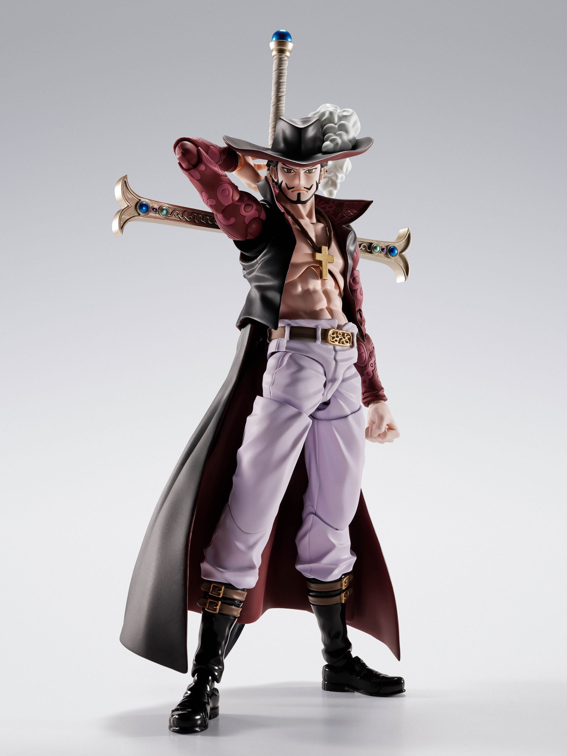 One Piece S.H.Figuarts Action Figure Dracule Mihawk Hawkeye 17 cm
