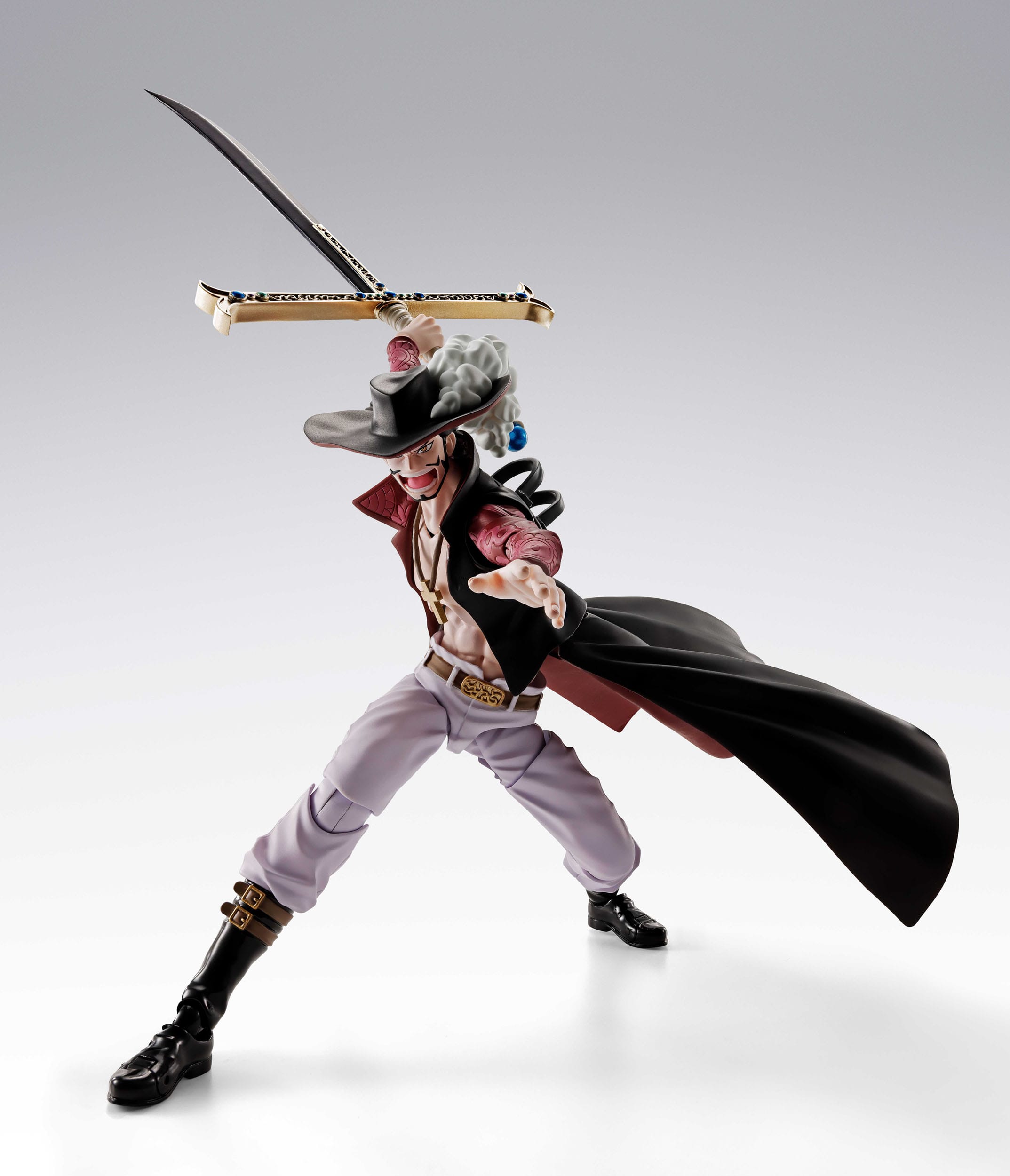 One Piece S.H.Figuarts Action Figure Dracule Mihawk Hawkeye 17 cm