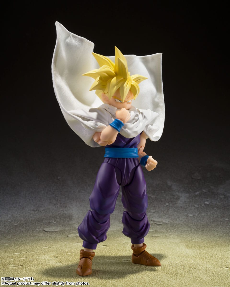 Dragon Ball Z S.H. Figuarts Action Figure Super Saiyan Son Gohan - The Warrior Who Surpassed Goku 11 cm