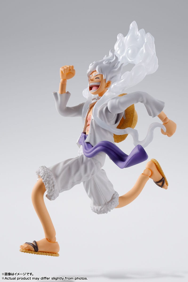 Luffy Gear 5 S.H.Figuarts Figure – One Piece 15cm | UK Anime