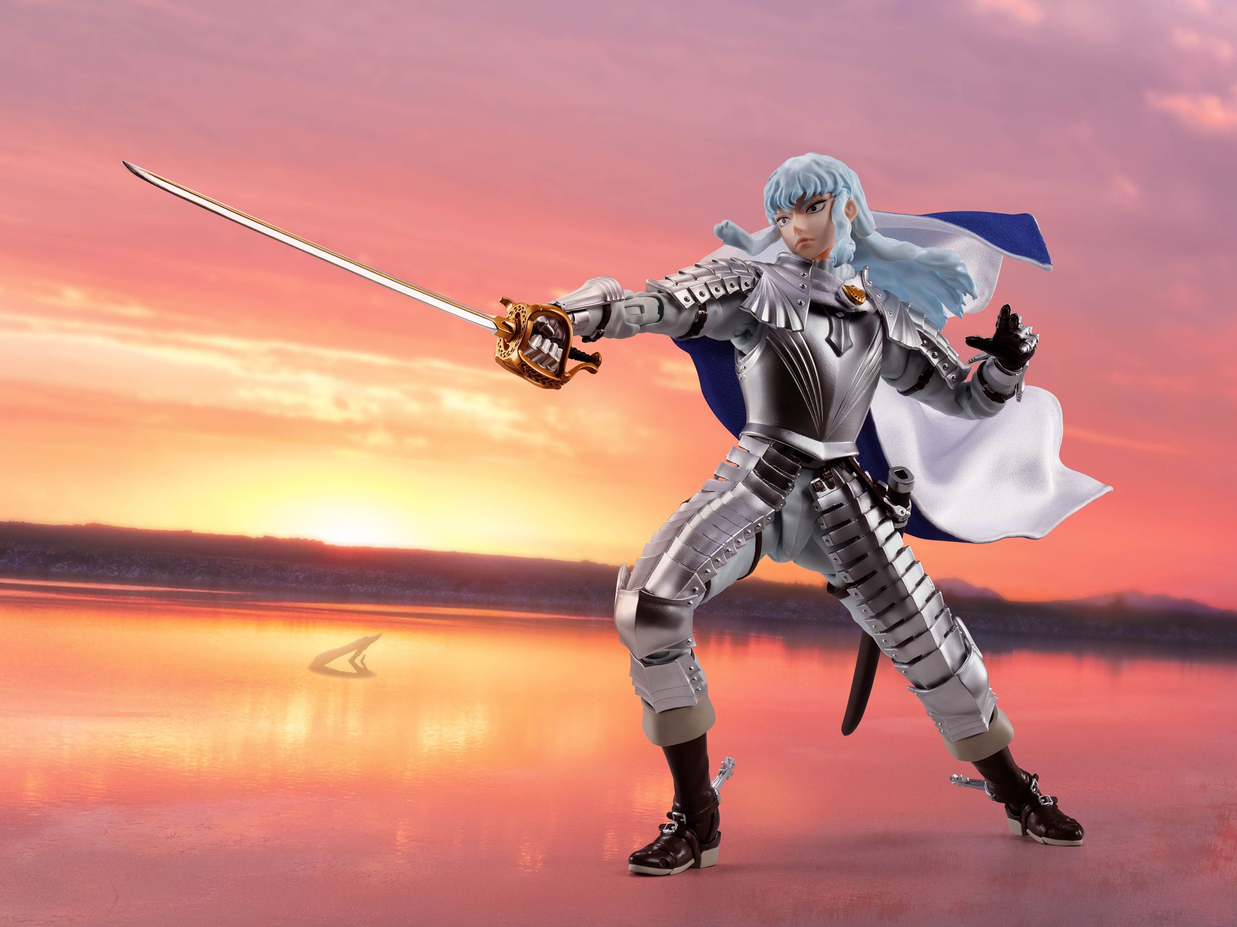 Berserk S.H.Figuarts Action Figure Griffith The Band of the Hawk 16 cm
