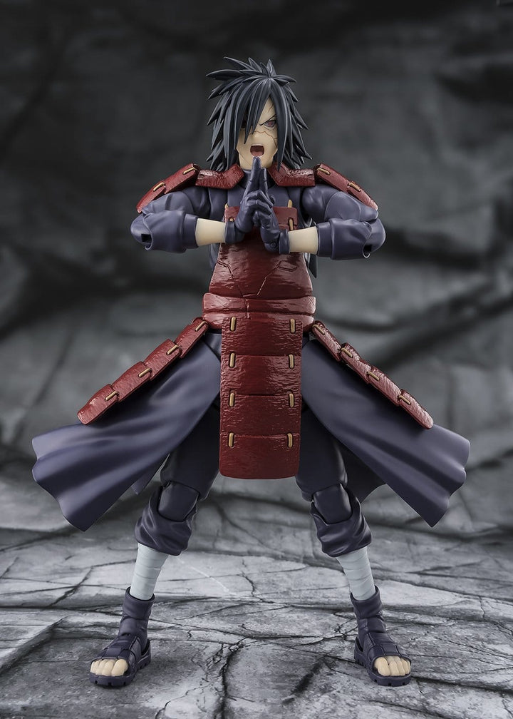 Naruto Shippuden S.H.Figuarts Action Figure Madara Uchiha Legend of Darkness 17 cm