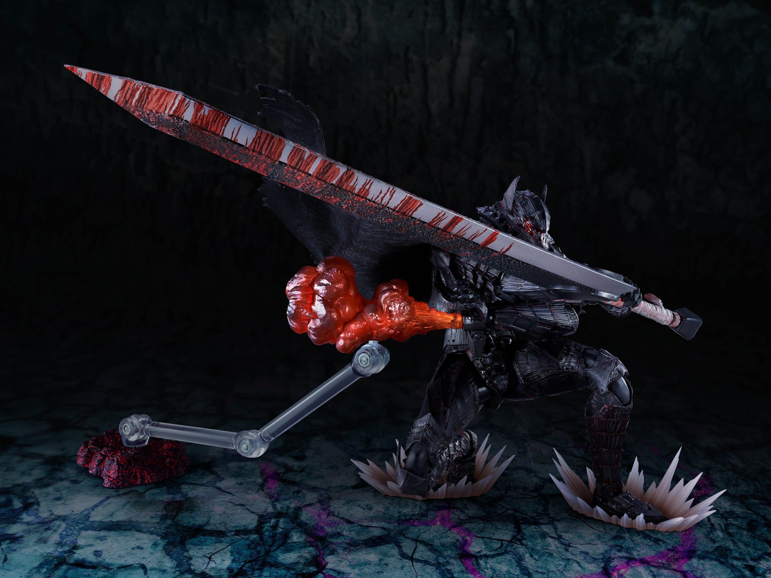 Berserk S.H.Figuarts Action Figure Guts (Berserker Armor) -Heat of Passion- Battle Ver. 16 cm - PRE-ORDER