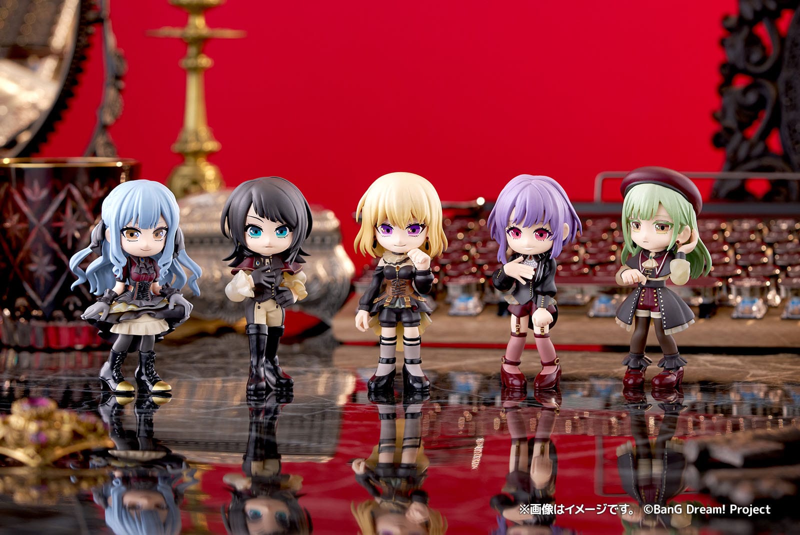 BanG Dream! Ave Mujica PalVerse PVC Figures 9 cm