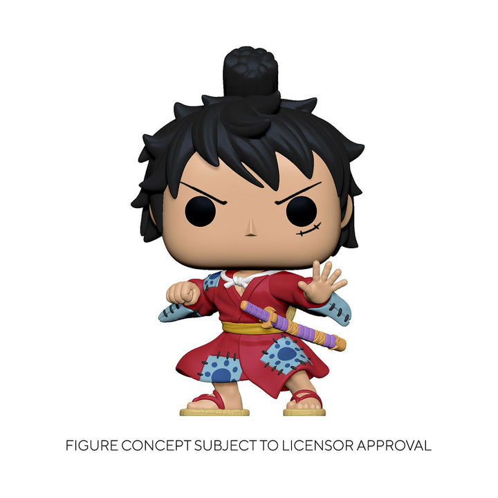 One Piece POP! Television Vinyl Figure Luffy in Kimono 9 cm