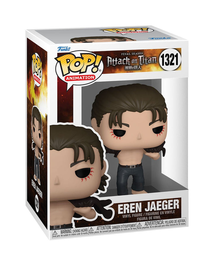 Attack on Titan POP! Animation Vinyl Figure Eren Jeager 9 cm