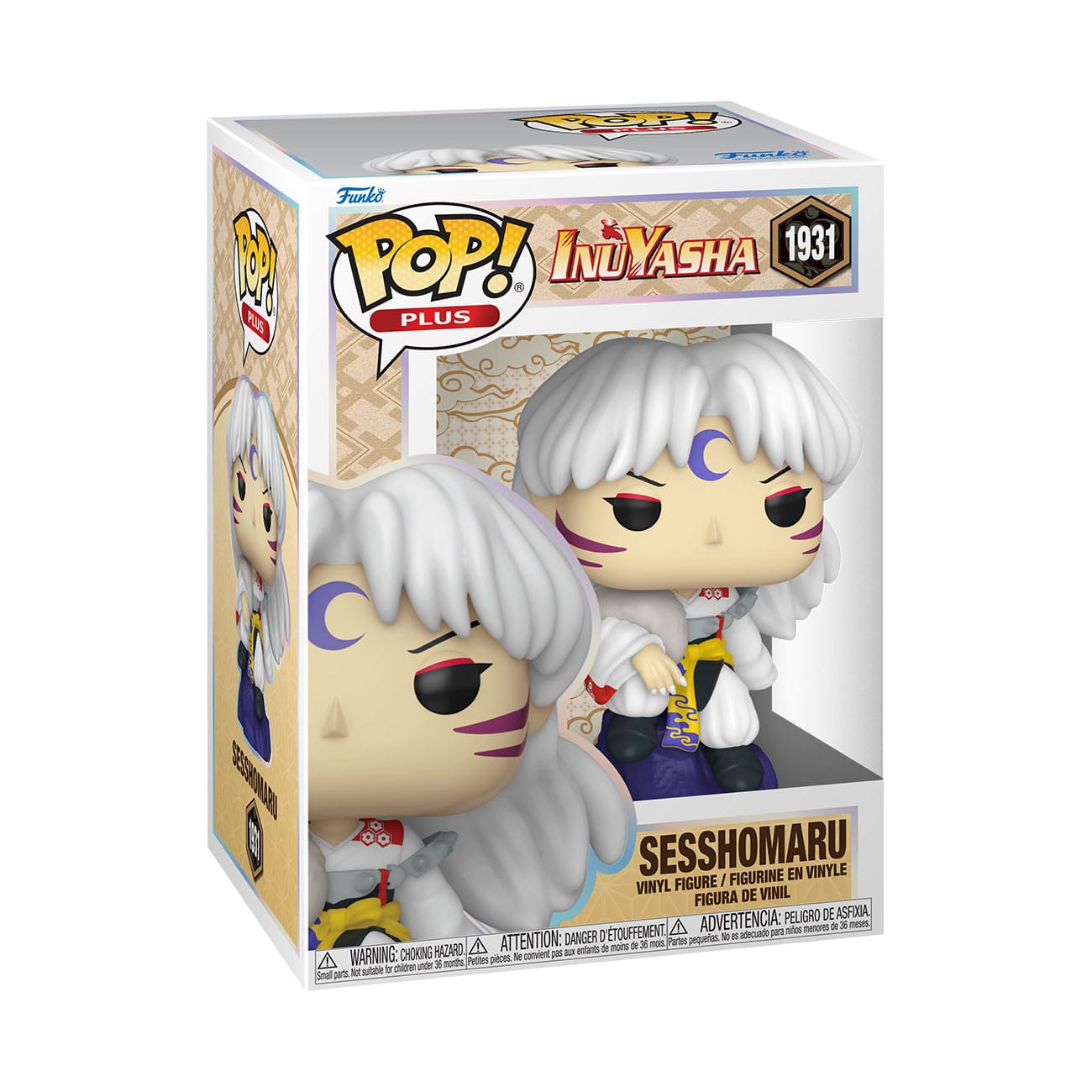 Inuyasha POP! Plus Animation Vinyl Figure Sesshomaru (Sitting) 9 cm