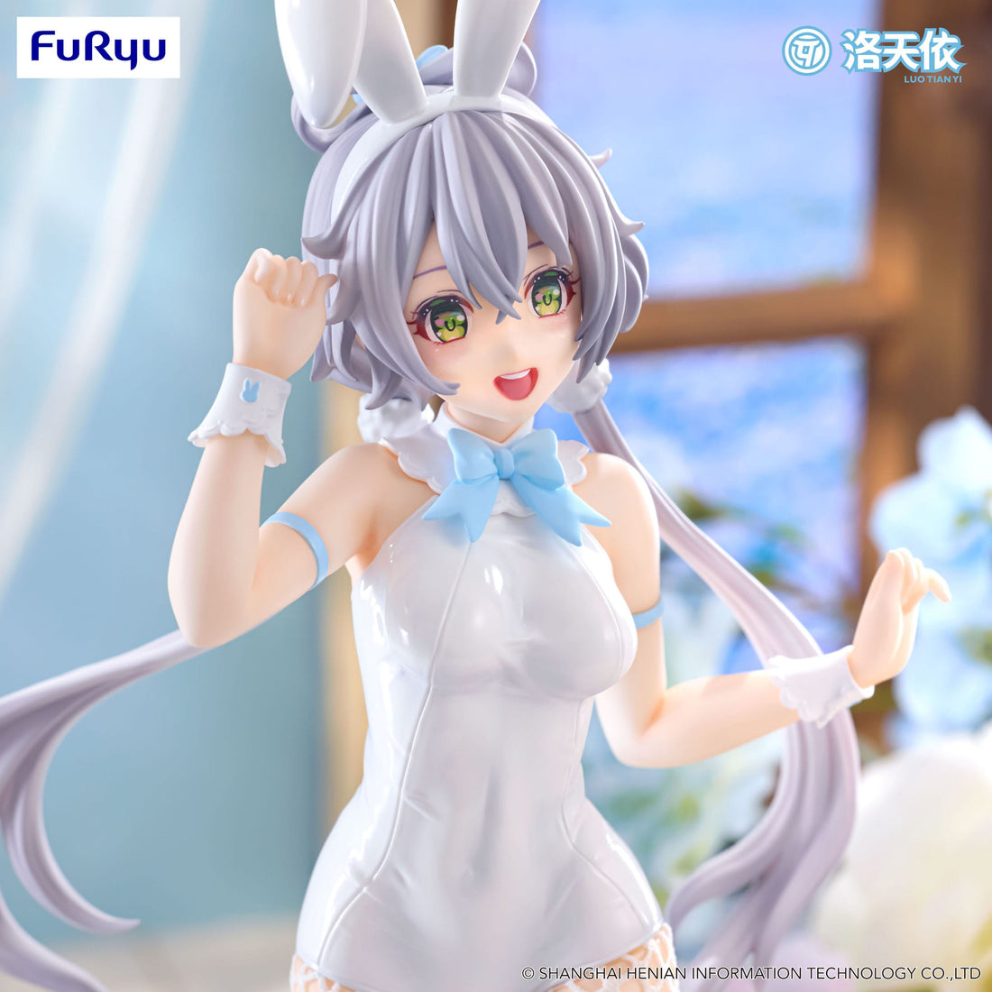 VTuber BiCute Bunnies PVC Statue V Singer Luo Tian Yi 28 cm