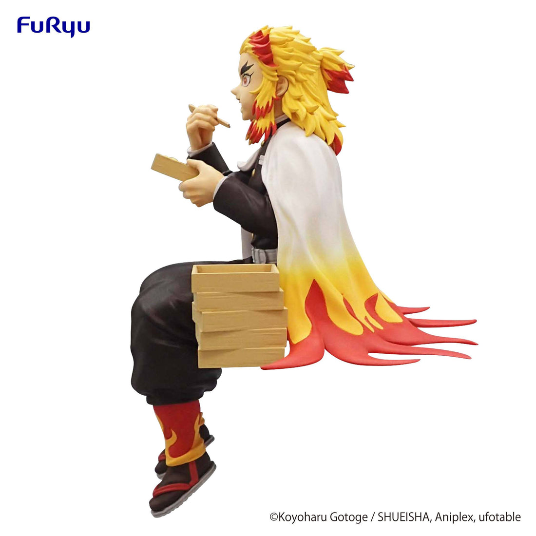 Demon Slayer: Kimetsu no Yaiba Noodle Stopper PVC Statue Rengoku Kyojuro 14 cm