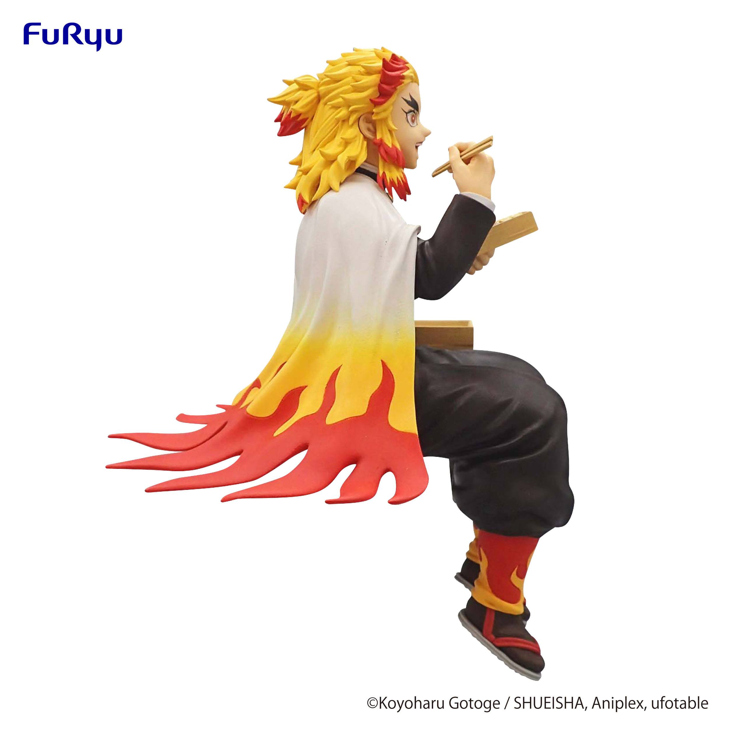 Demon Slayer: Kimetsu no Yaiba Noodle Stopper PVC Statue Rengoku Kyojuro 14 cm