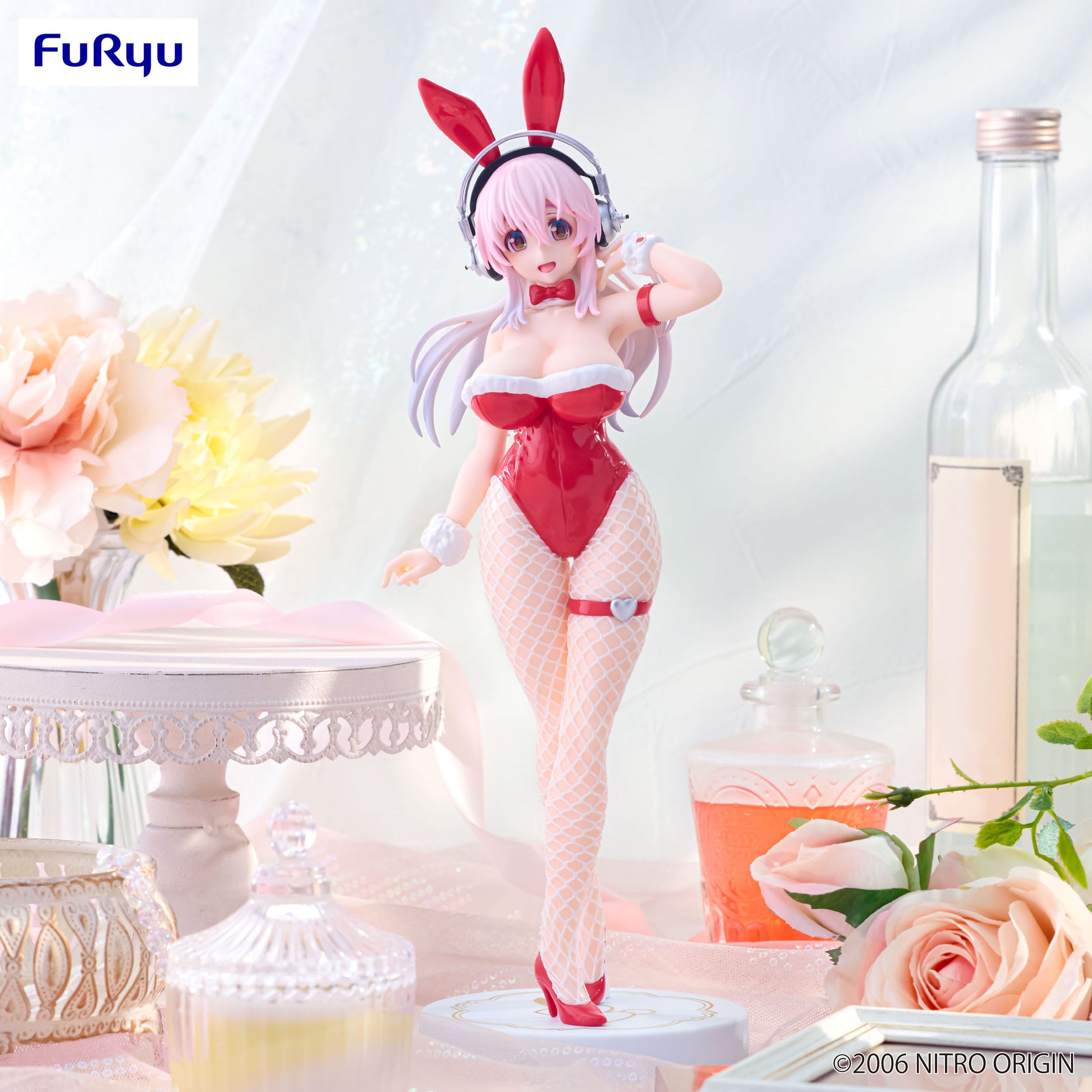 SUPER SONICO BiCute Bunnies Figure -Red Color ver.