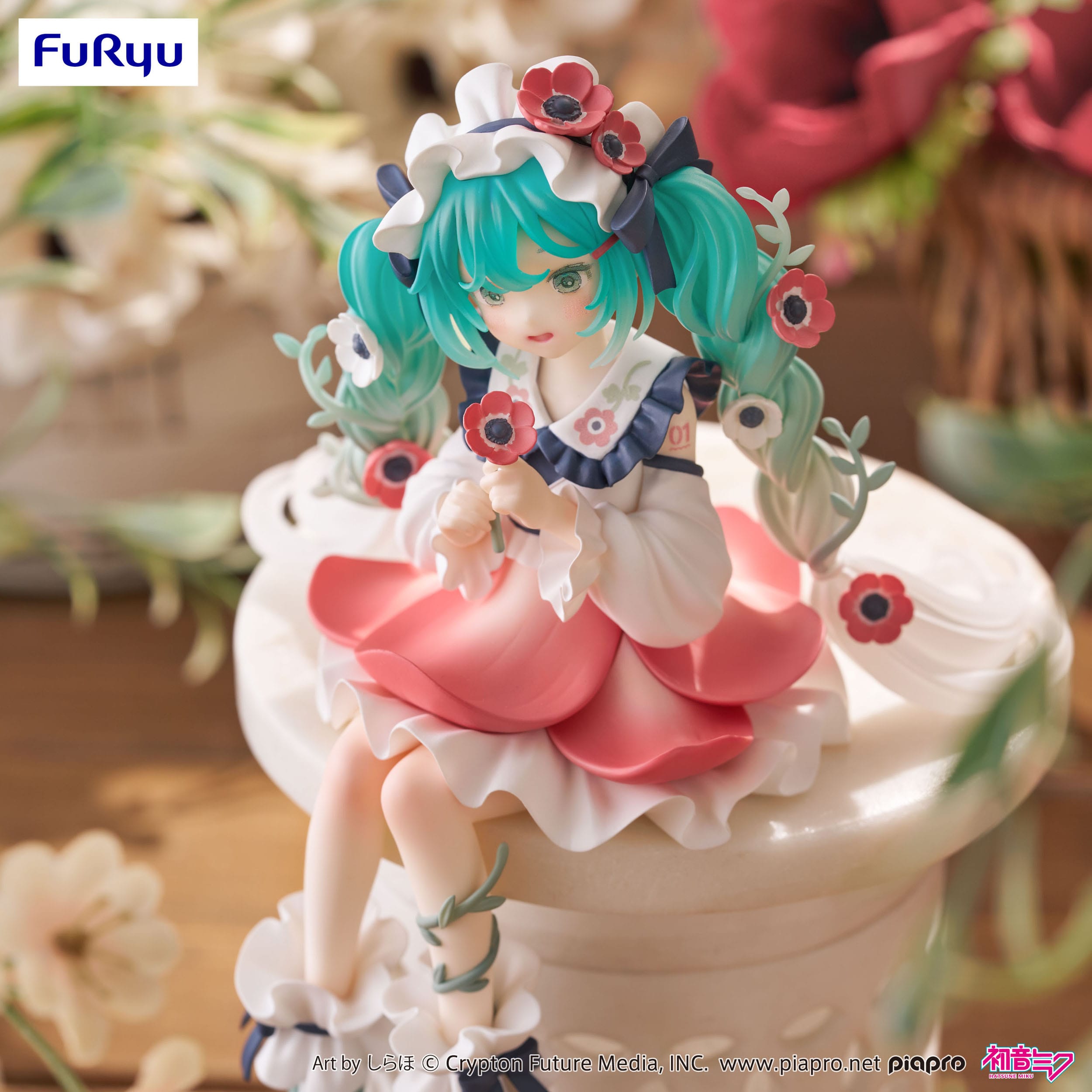 Noodle Stopper Figure - Hatsune Miku -Flower Fairy Anemone